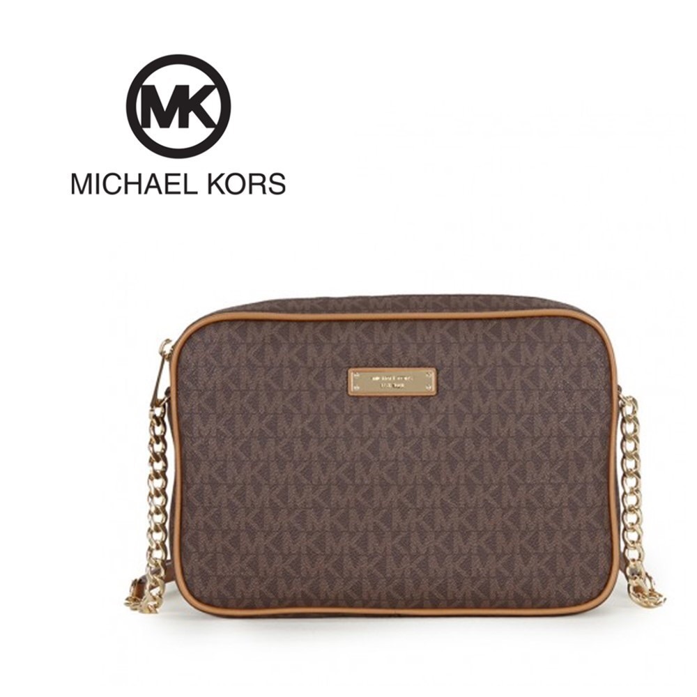 Michael Kors Jet Set Travel Logo Crossbody